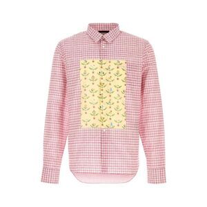 Prada Men Printed Cotton Shirt